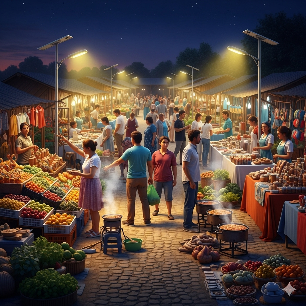 Solar streetlights